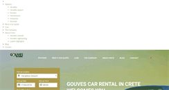 Desktop Screenshot of gouvescarrental.com